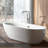 Freestanding Tub Faucet With Hand Shower, 3 Handles, Blush Colored Metal, 6.32 In W X D 43 H, 11.46 Lb - Bathroom Renovation Element Bathtub W/ Blush, Fixture