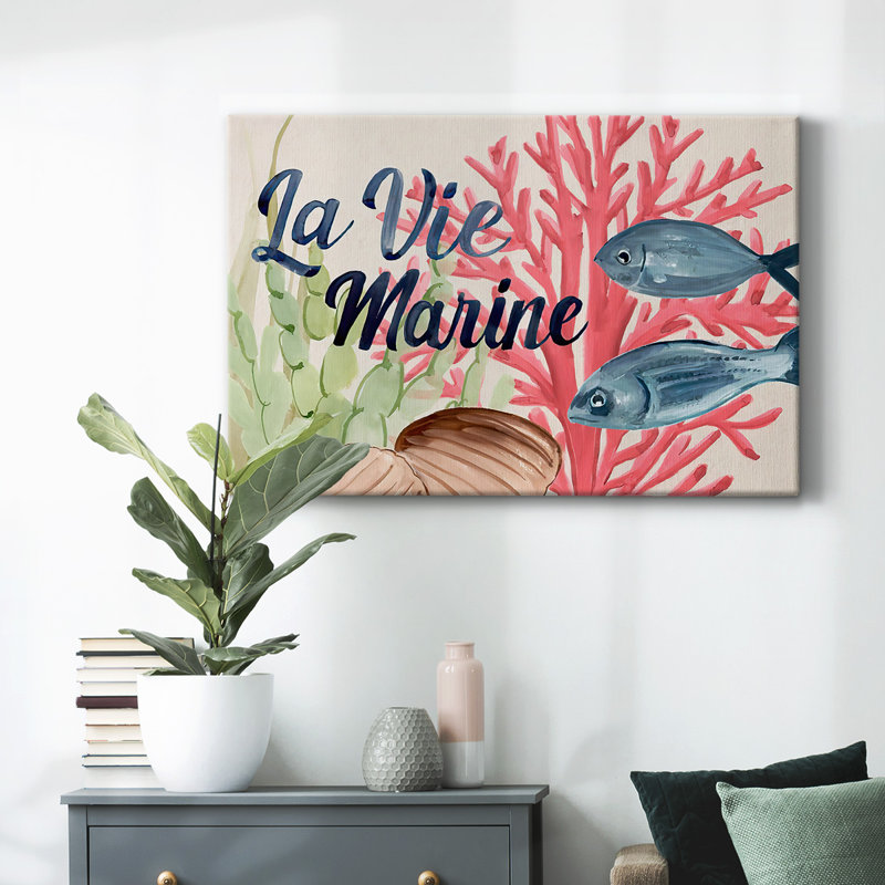 Toile tendue pastel mer I-Gallery, H 32 po x l 48 po