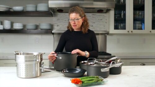 Cuisinart Green Gourmet Hard-Anodized 10 Piece Cookware Set & Reviews
