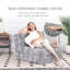 Fauteuil à billes 33,5 po avec accoudoirs capitonnés Modern-571945300