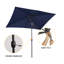 Parasol de marché rectangulaire 10 pi x 6 pi 5 po Laborde-362636384