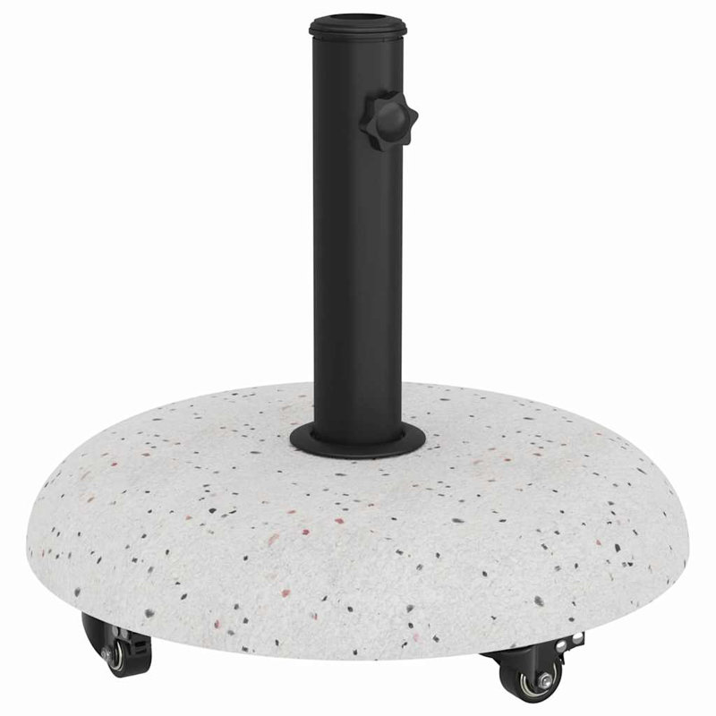21.75 kg Concrete Umbrella Base, White