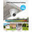 8Pcs Wired 1080P Dome Outdoor Security Camera System with 8CH 5MP Lite DVR, Motion Detection, Remote View