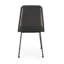 Chaises de salle à manger brun foncé (ensemble de 2)
