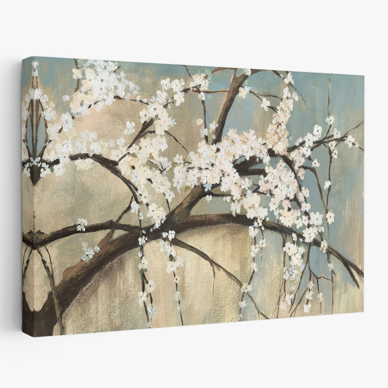 Paysage, nature, plantes, fleurs, Osaka, art mural, H 16 po x l 24 po