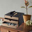 Leather / Faux Leather Desk Organiser