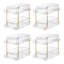 Organisateur coulissant, empilable (transparent)