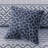 Elegant Navy Jacquard Bedding Sets, Polyester, Traditional Design For Home
