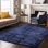 Premium Machine Washable Cerrito AMF559 Navy Rug