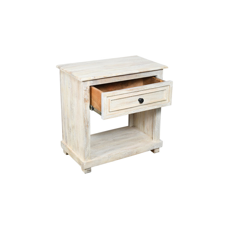 Table de chevet en bois massif Ridgefield