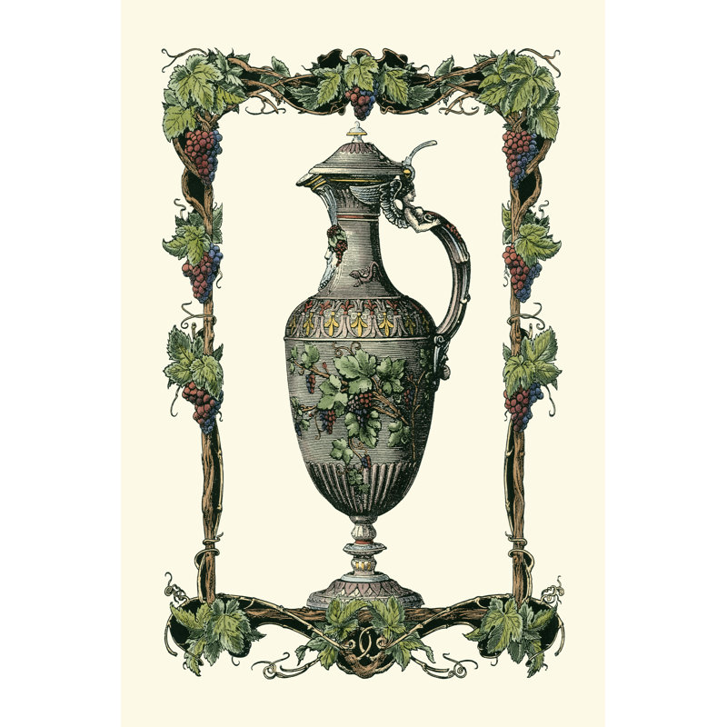 Wine Vessel II - Wrapped Canvas Print, 46cm H x 30cm W x 3.8cm D