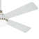 54" 4 - Blade LED Standard Ceiling Fan with Remote Control and Light Kit Included