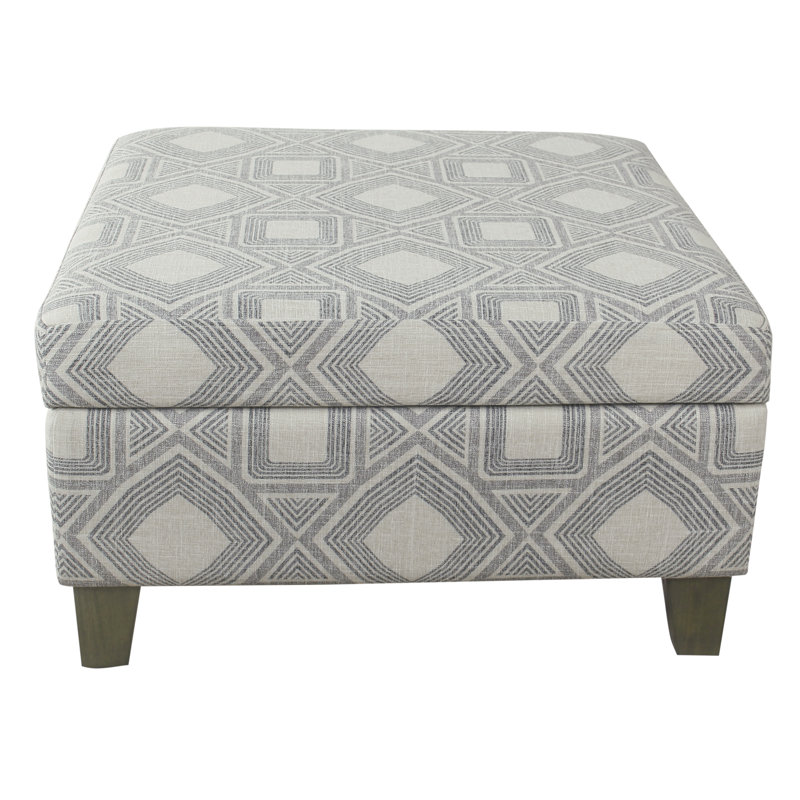 Banc de rangement à couvercle rabattable rembourré