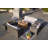 Small Firepit With 1503 Wicker 7 - Person Patio Conversation Set with Cushions