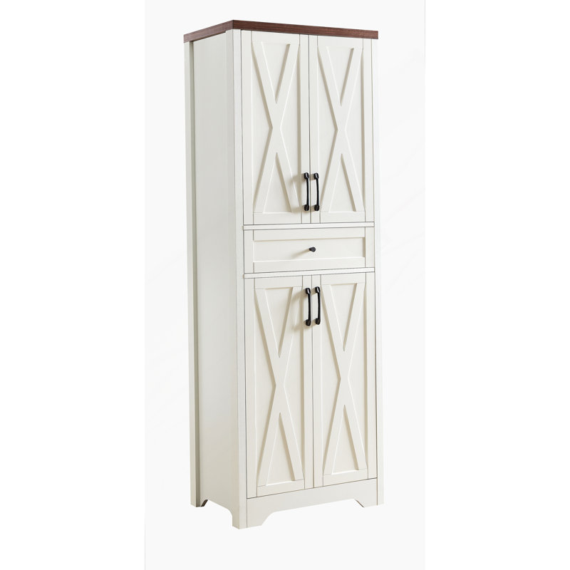 66" Side Cabinet, Walnut, Walnut