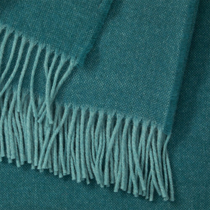 Club Knitted Throw Blanket, Paon