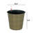 10.2" Self-watering Wicker Decor Planter for Indoor and Outdoor - Round-1507252836