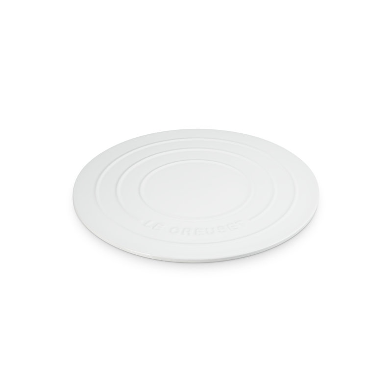 Le Creuset Stoneware Round Pizza Stone, 15", White