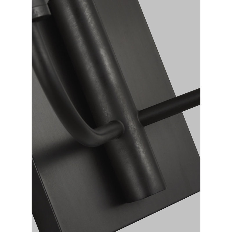 Brianna 2 - Light Candle Wall Light, Aged Iron