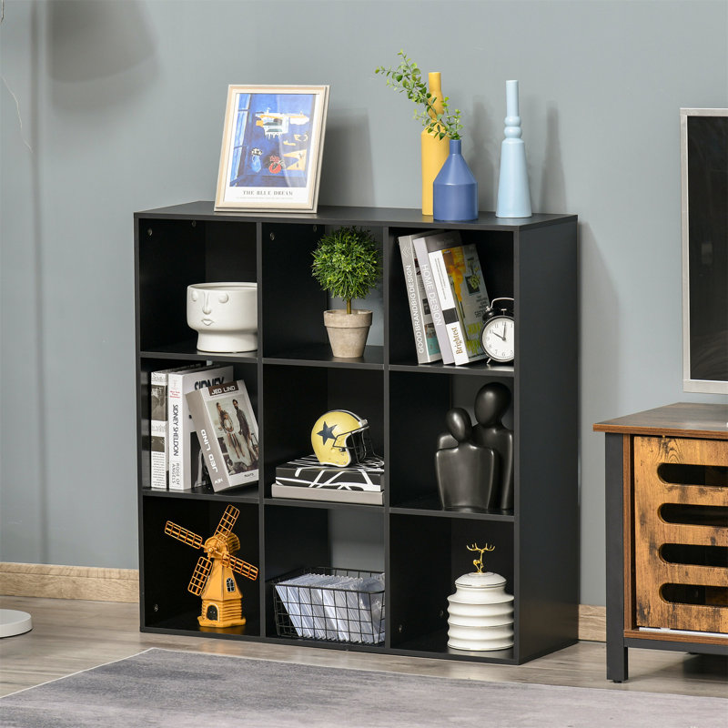 Aderholt 91.5cm H x 91.5cm W Cube Bookcase