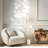 Velio Moon-like Brass Uma Floor Lamp With 2-glass Shades-161945602