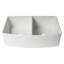 33'' L Double Bowl Fireclay Kitchen Sink