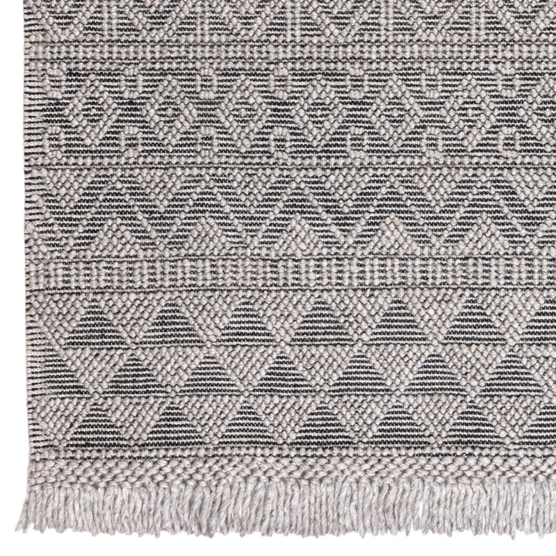 Gunhilda Moroccan Hand Woven Area Rug, Rectangle 160 x 220cm