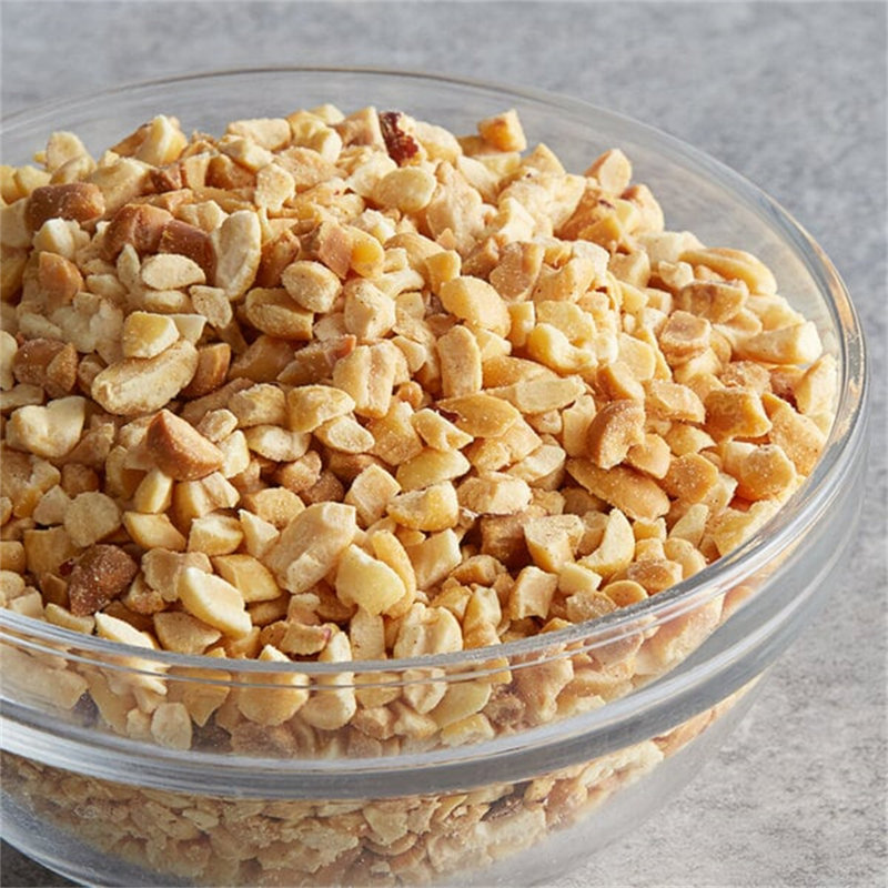 Regal Roasted Unsalted Chopped Peanuts 10 Lb. WS-711PEANUTS