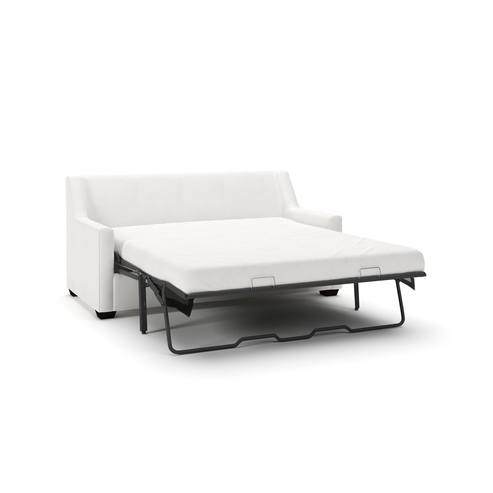 Gemi 72'' Sleeper Sofa, Classic Bleach White