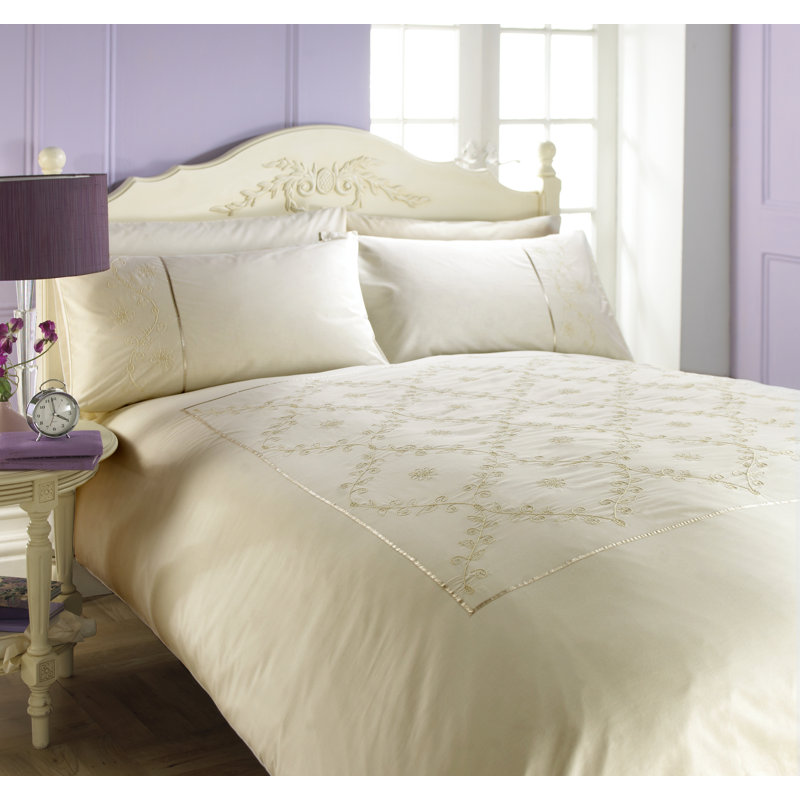 Lucy Microfiber Oxford Pillow Case, Ivory