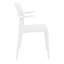 Fauteuil de salle à manger empilable Jeffrey-1147700530