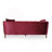 3-SEATER SOFA ( WINE RED)
