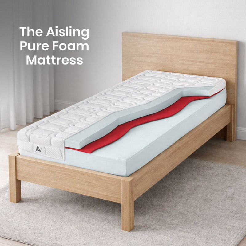 Mattress The Sleep Shop Foam Mattress, Single UK Size