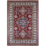 Traditional One-of-a-Kind Rectangle 6' X 8'7" Hand Knotted Area Rug
