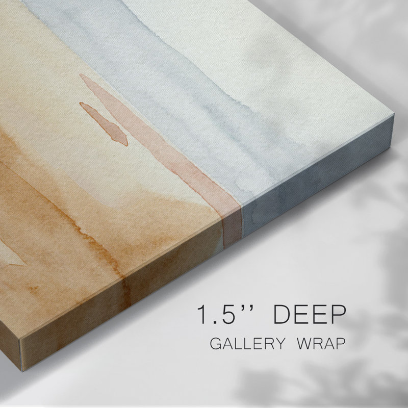 Toile tendue avec cadre Ash Blue Horizon II, H 8 po x l 12 po