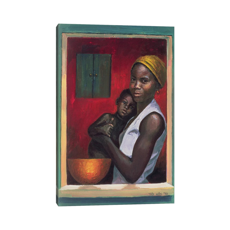 Through The Window by Tilly Willis - Wrapped Canvas Print, 30.48 cm H x 45.72 cm W