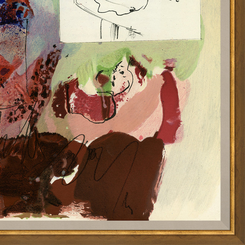 «Homage IV», reproduction d'art sur papier encadré