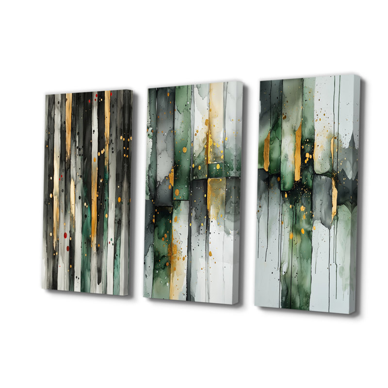  Collection de décorations murales Ethereal, H 40 po x l 60 po, Toile tendue, Ne s’applique pas