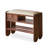 Modern minimalist solid wood shoe changing stool
