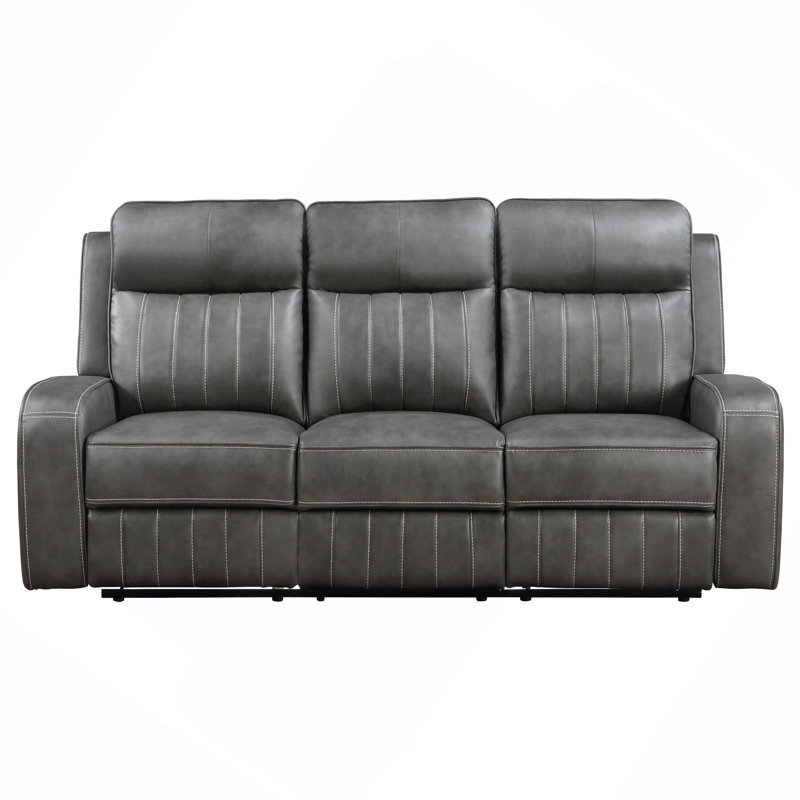 Forrest Motion Reclining Sofa, Gray