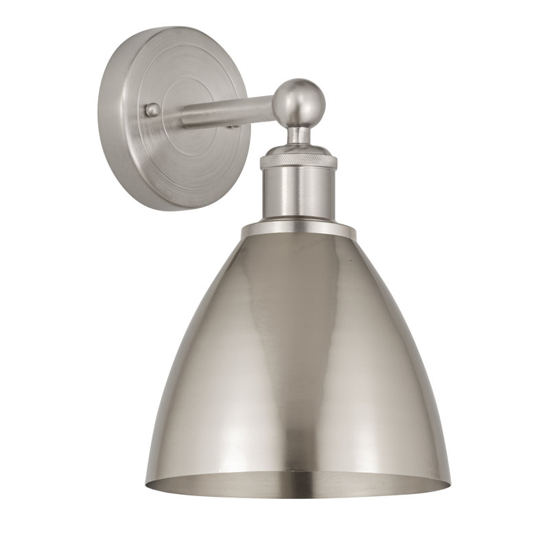 Applique murale Fallon, Nickel satiné brossé, Nickel satiné brossé
