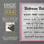 «Simple Bathroom Rules», reproduction encadrée - bois massif-2137939706-2137939709