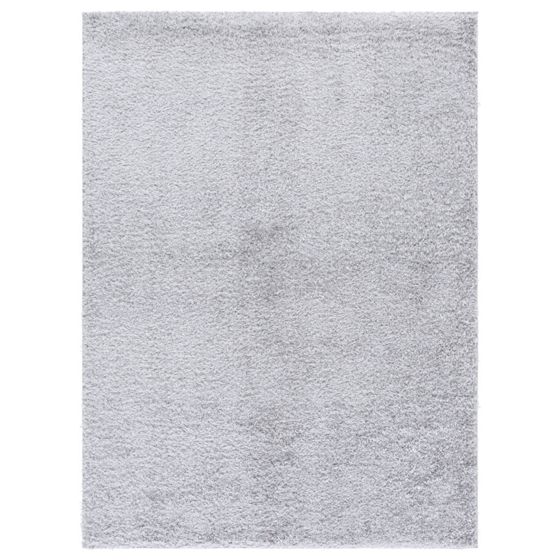 Everett Shag Performance Solid Color Indoor Rug, Rectangle 5'3" x 7'