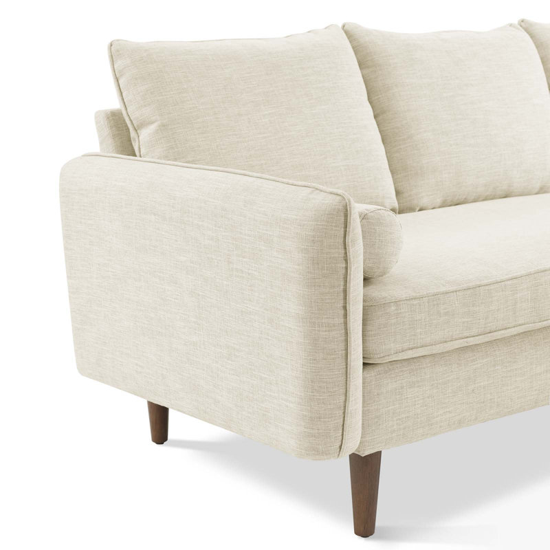 Canapé modulaire Revive par Modway, Polyester beige