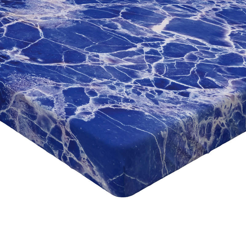Microfiber Abstract Fitted Sheet, Queen Fitted Sheet