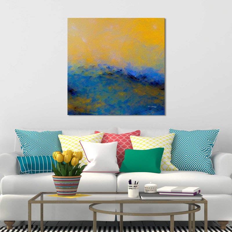 «With Thanksgiving, Psalm 100: 4» par Mark Lawrence, reproduction d'art, Toile tendue, H 18 po x l 18 po x P 1 po