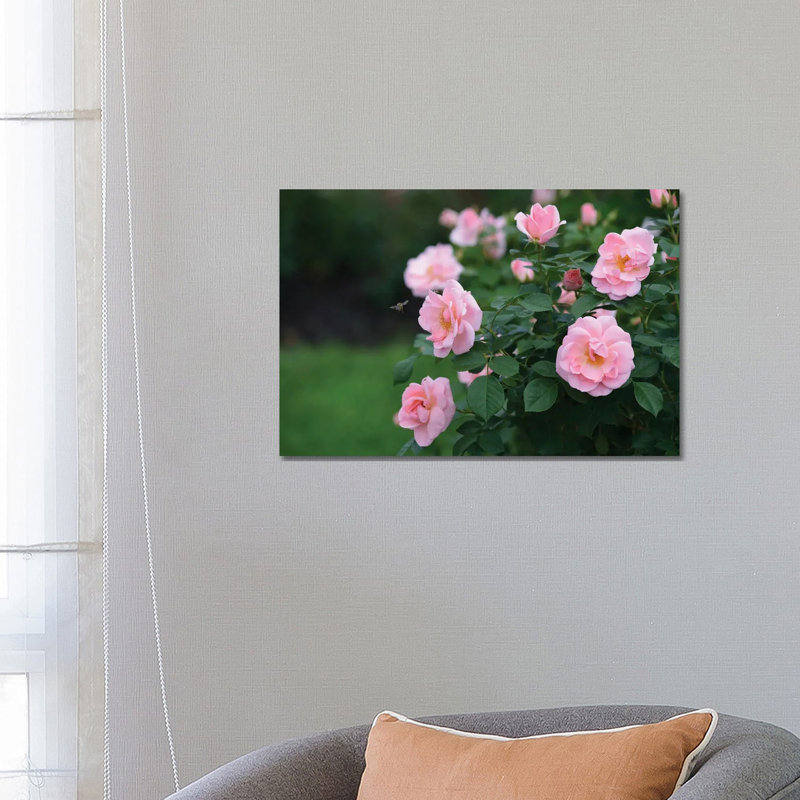 Garden of Blooming Roses I 1 Piece Wrapped Canvas Wall Art, 66.04 cm H x 45.72 cm W x 3.175 cm D