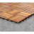 12" x 12" Wood Interlocking Deck Tile in Brown
