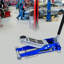 Cric horizontal en fer 3T / Service de chariot hydraulique / Cric de plancher avec selle supplémentaire