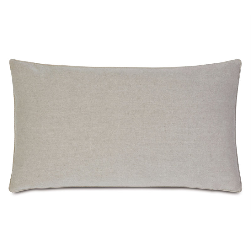 Ridge Linen Lumbar Pillow Cover & Insert